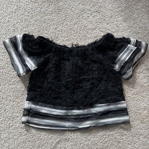 Jonathan Simkhai Women’s Off-Shoulder Fringe Blouse